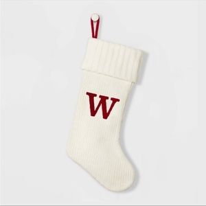 Target Wondershop “W” Christmas Stocking